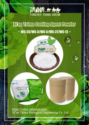 Taima 멘톨 / 민트 / WS-23 냉각제 (CAS 51115-67-4) 및 무료 샘플