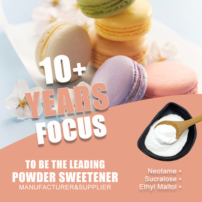 사탕 및 음료용 식품 등급 아반탐 감미료 분말