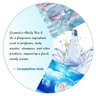 99% Pure Caryophyllene Oxide Industrial Flavor & Fragrance Ingredient CAS 1139-30-6 for beverage