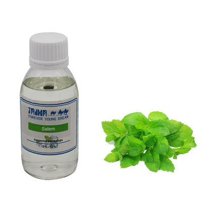 99% 순수 무색 맑은 액체 E- 액체용 쿨한 민트 냄새가 있는 살렘 맛