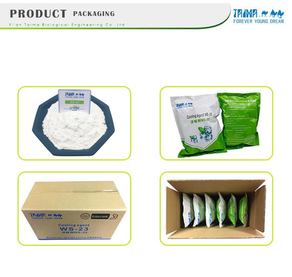 식품 첨가물 WS-27/WS-23/WS-3/WS-5/WS-12/WS-10/WS-200을 위한 HPLC 백색 결정 분말 냉각물질 공급
