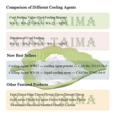 냉각 WS-3 카스 번호 39711-79-0 DHL ETc 운송을위한 Koolada