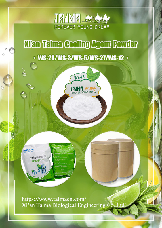 Taima 멘톨 / 민트 / WS-23 냉각제 (CAS 51115-67-4) 및 무료 샘플
