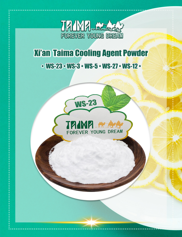 WS-3 코올라다 냉각제 파우더 화장품 및 배프 액체