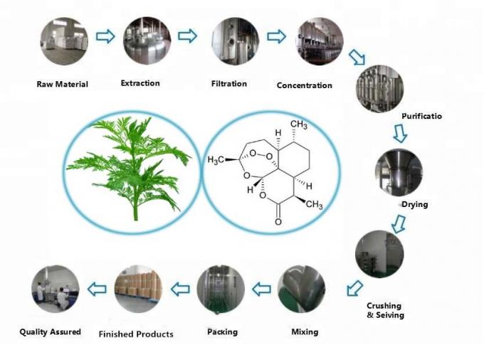 순수 유기농 개똥쑥 추출물 99% 순도 CAS 63968-64-9 0